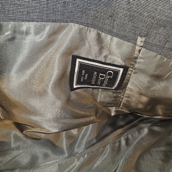 Dior Gray Sport Coat with Textured Fabric - Picture 4 of 5